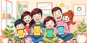 Mesada Digital: Educando Filhos Financeiramente