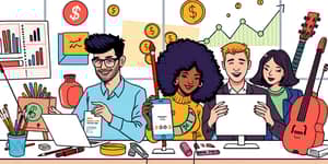 Economia Criativa: Como Bancos Digitais Impulsionam Projetos